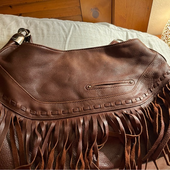 Vintage B Makowsky Leather handbag - Picture 1 of 4